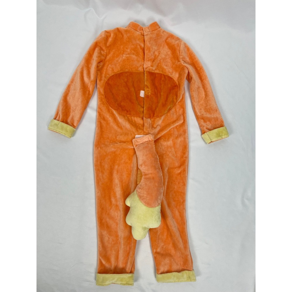Spirit Halloween Toddler 2T Bluey Bingo Costume Orange Plush Halloween Dress Up - Picture 3 of 6